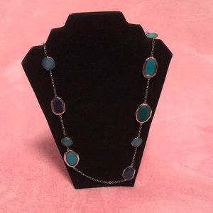 Blue and Silver Necklace